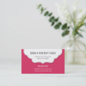 SCHATTIGEE KAART geschulpte label label rand (Staand voorkant)