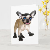 Schattigee Kaart met lege binnenkant (Gele Bloem)