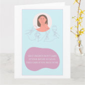 Schattigee Kaart van Besties Galentine (Gele Bloem)