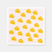 Schattigee kaaspapier servetten (Voorkant)