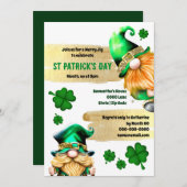 Schattigee kabouter kabouters goud groen fun moder kaart (Voorkant / Achterkant)