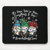 Schattigee kabouters Alles is prima kerst lunch la Muismat (Voorkant)