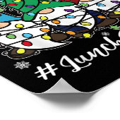 Schattigee kabouters Alles is prima kerst lunch la Poster (Hoek)