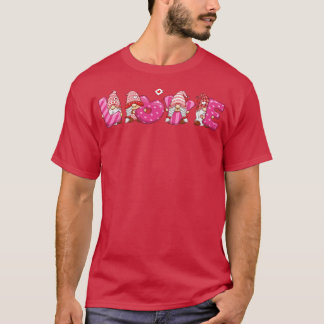 Schattigee kabouters houden van harten Happy Valen T-shirt