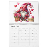 Schattigee kabouters in Petten 2026 Kalender - Sch (Feb 2027)