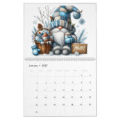 Schattigee kabouters in Petten 2026 Kalender - Sch (Jan 2027)