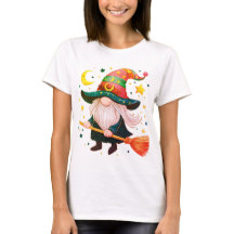 Schattigee kabouters met bezemsteel