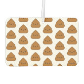 Schattigee kak patroon auto luchtverfrisser (Achterkant)