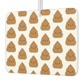 Schattigee kak patroon auto luchtverfrisser (Links)