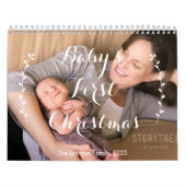 Schattigee Kalender 2025 Baby's Eerste Kerst (Hoes)