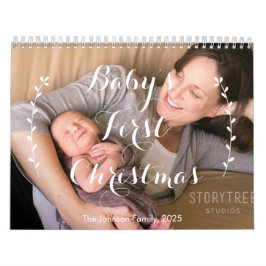 Schattigee Kalender 2025 Baby's Eerste Kerst