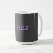 Schattigee kalligrafie Creative Trendy Custom Name Koffiemok (Voorkant rechts)