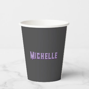 Schattigee kalligrafie Creative Trendy Custom Name Papieren Bekers