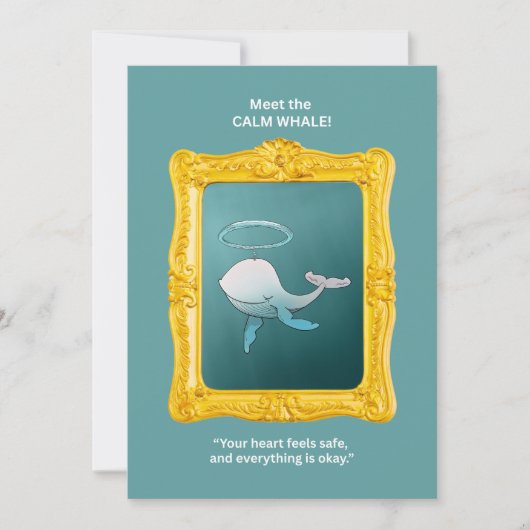 Schattigee kalme walvis | SEL Tool voor kinderen | (Voorkant)