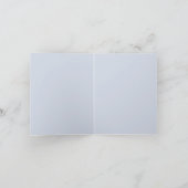 Schattigee kamerplant in flesje Geïllustreerd Blan Bedankkaart (Binnen)