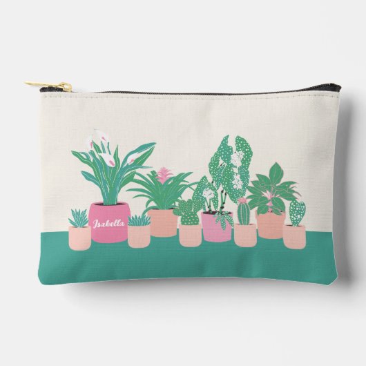 Schattigee kamerplanten rits zakje etui (Voorkant)