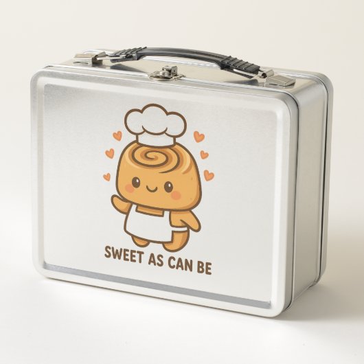 Schattigee kaneelbroodchef - Kawaii Baking Design (Voorkant)