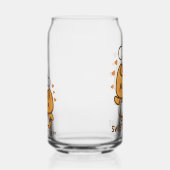 "Schattigee kaneelbroodchef - Kawaii Baking Design Blikvorm Glas (Rechts)