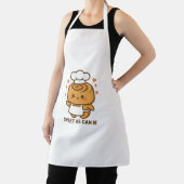 "Schattigee kaneelbroodchef - Kawaii Baking Design Schort (Insitu)