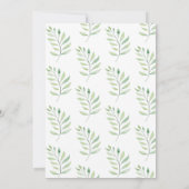 Schattigee Kangoeroe Elegant Baby shower Kaart (Achterkant)