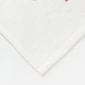 Schattigee kanker Ik overleefde geen kanker om te  Fleece Deken (Hoek)