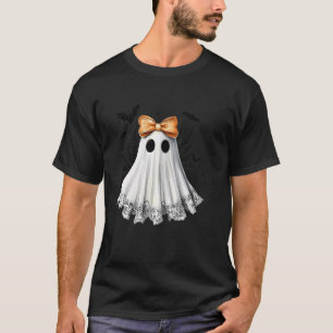 Schattigee Kant Ghost Coquette Bow Ghost Spooky Ha T-shirt