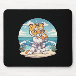 Schattigee Karate Tijger Kickboksen Taekwondo Jiu- Muismat
