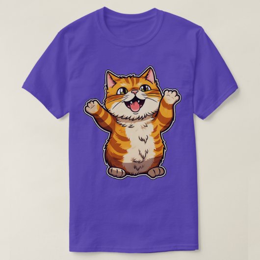 Schattigee kat 12 t-shirt (Design voorkant)