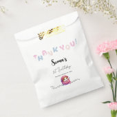 Schattigee kat 1e verjaardag bedankzakje (Gezegeld)