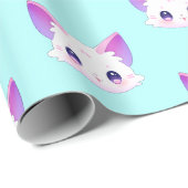 Schattigee Kat anime Geschenkverpakking papier (Rol Hoek)