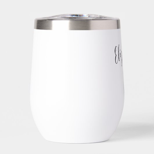 Schattigee kat Cartoon zwart witWinking Kat (Voorkant)