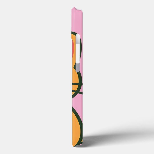 Schattigee kat die donut eet - Grappige Kawai-tele Case-Mate iPhone Case (Achterkant / Links)