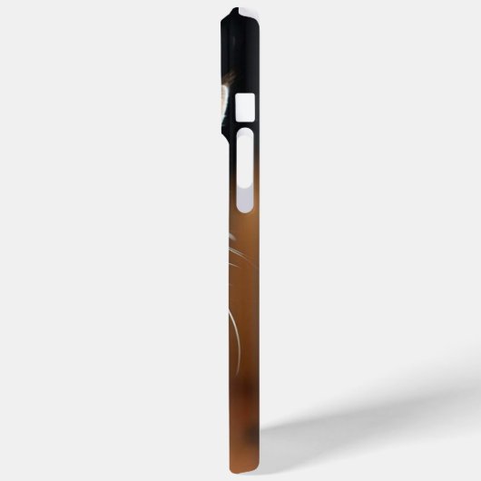 Schattigee kat die een stoot geeft Case-Mate iPhone case (Achterkant / Links)