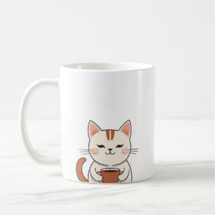 Schattigee Kat Drink Koffie Mok