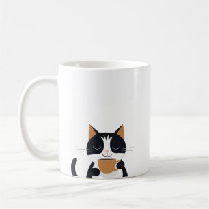 Schattigee Kat Drink Koffie Mok