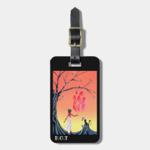 Schattigee kat en ballerina bij Sunset Tree