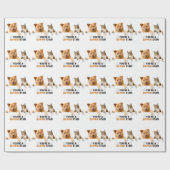 Schattigee kat en hond SuPAW Star Cadeaupapier (Vlak)