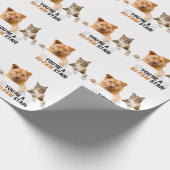 Schattigee kat en hond SuPAW Star Cadeaupapier (Hoek)
