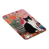 Schattigee kat- en muismagneet magneet (Rechterzijde)