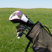 Schattigee kat en vlinder golfheadcover (Insitu)