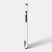 Schattigee kat en vlinder iPhone hoesje (Linkerkant)