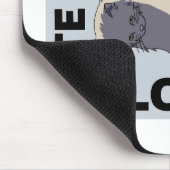 Schattigee kat goed leven muismat (Hoek)