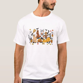 Schattigee kat  Halloween T-shirt