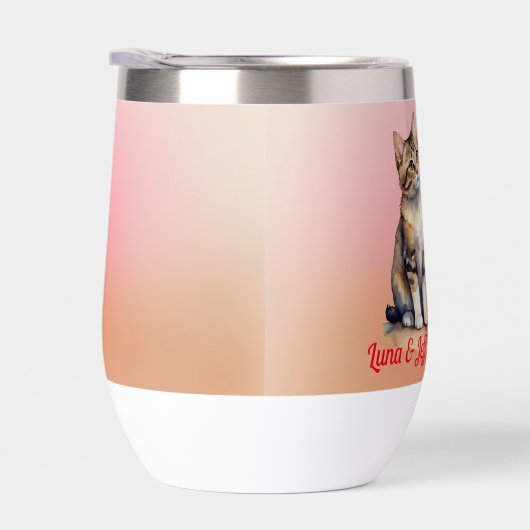 Schattigee Kat & Hond Waterverf (Rechts)