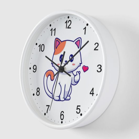 Schattigee kat in de liefde teken Hand-57577 (Hoek)