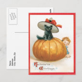 Schattigee kat in het Pet Briefkaart (Voorkant / Achterkant)