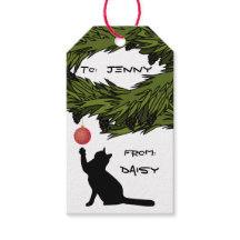 Schattigee Kat in Mischief Christmas Custom