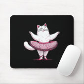Schattigee kat in tutu ballet dansen Mannen vrouwe Muismat (Met muis)