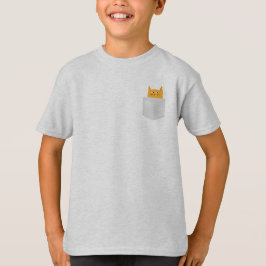 Schattigee kat in zak, kijk een boek, Halloween Ko T-shirt