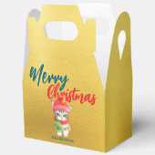 Schattigee Kat kat Santa Xmas Sweet Merry Christma Bedankdoosjes (Open)